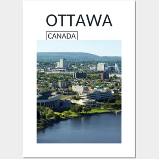 Ottawa Ontario Canada Skyline Urban Cityscape Gift for Canadian Canada Day Present Souvenir T-shirt Hoodie Apparel Mug Notebook Tote Pillow Sticker Magnet Posters and Art